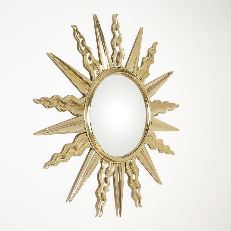 Soleil Mirror, Brass