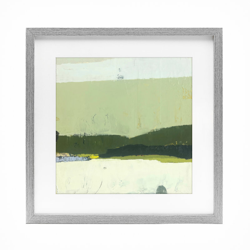 «Bloom Serene Layered Layered Landscape», impression par Julia Foug, H 16 po x l 16 po