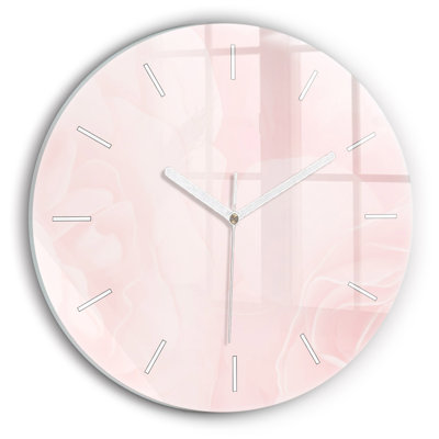 Glass Wall Clock