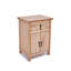 Jaquez 40cm W Solid Wood Bedside Table