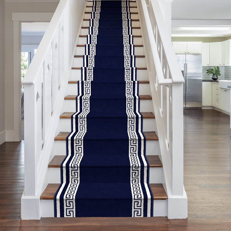 Almon Tufted Blue Rug, Runner 900cm x 70cm