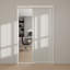 Portes de placard coulissantes en verre avec cadre en aluminium et trousse de quincaillerie d'installation-89056419