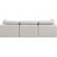 Canapé modulaire rembourré 105 po Itala-94482261