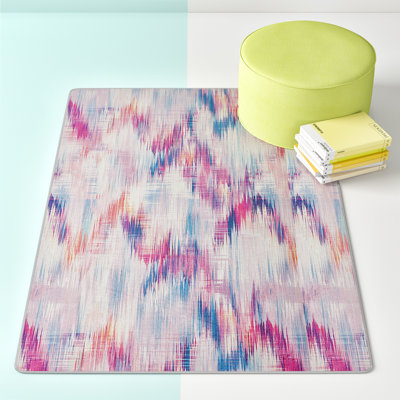 Leifsson Performance Machine Washable Abstract Rug
