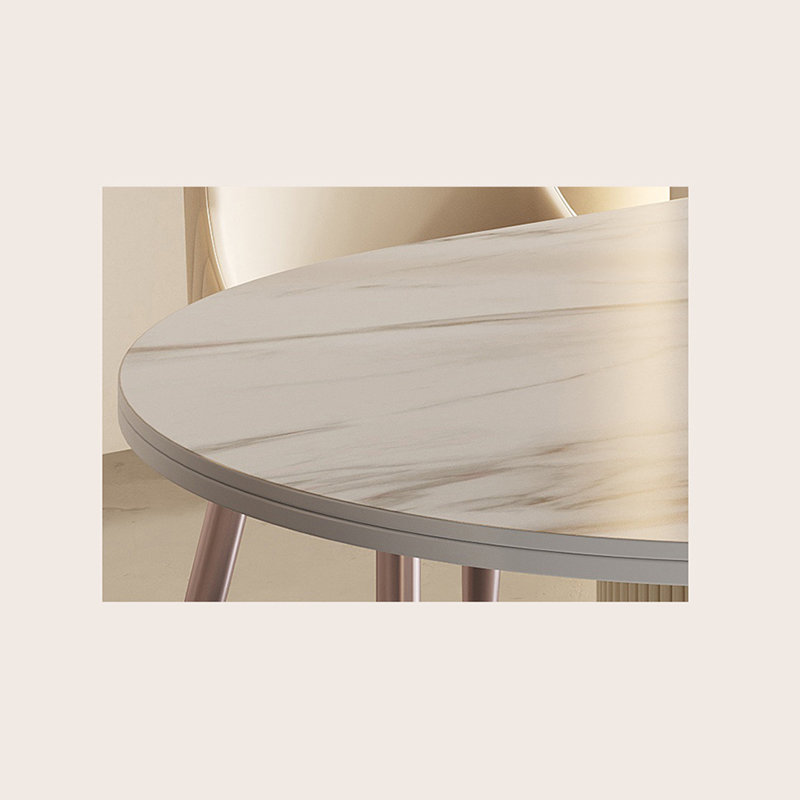 Combinaison de table et de chaises de style français French Cream, H 29,52 po x L 62,99 po x l 31,49 po