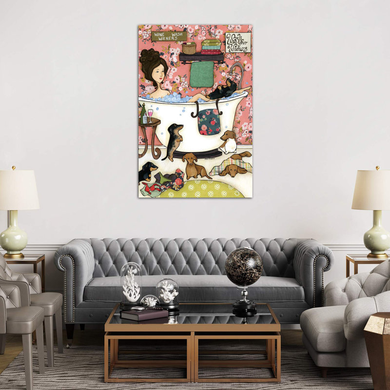 Wiener Wash by Jamie Morath - Wrapped Canvas Print, 152.5 cm H x 101.5 cm W