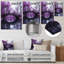 Pont de voie d'eau mauve, Tranquility - art mural-1069522585-1069522590