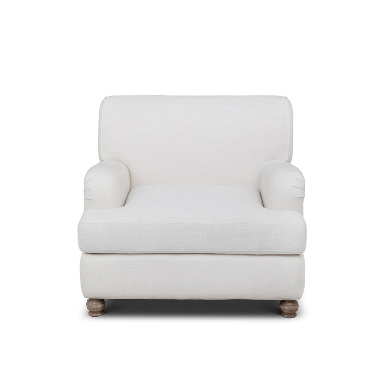 Kenwood Occasional Chair, Mocha, Ivory