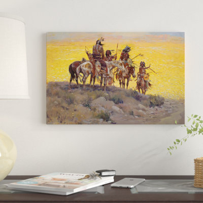 " Scouts Along The Prairie " by Ernest Chiriacka