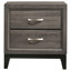 Table de chevet 2 tiroirs Stephan-447286615