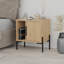 Clementon 48cm W Particle Board / Chipboard Bedside Table-1932261099