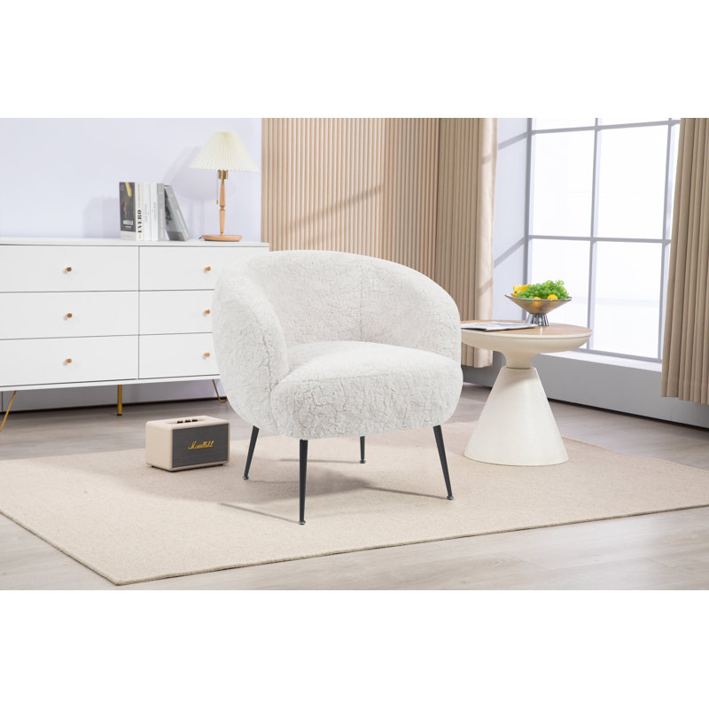 Laley Bedroom Chair, White