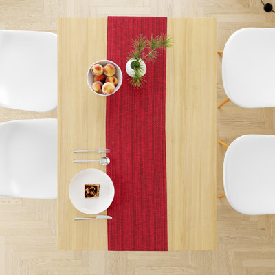 Aaronjacob Cotton Rectangle Table Runnner