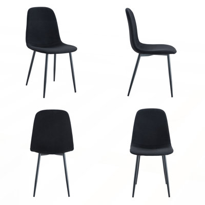 Ensemble de chaises de salle à manger Mid-Century