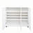 Shoe Cabinet, 5-Tier Shoe Storage Cabinet with Adjustable Shelves, Wooden Shoe Rack Organizer with Louvered Doors for Entryway, Hallway, Bedroom, Closet, Living Room-1906504646