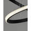2 - Light Black LED Unique/Statement Pendant