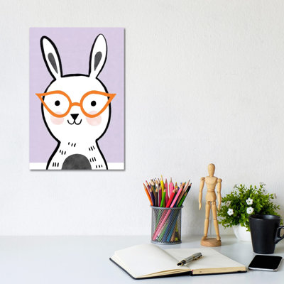 Baby Colourful Glasses II by Natalie Miles - Wrapped Canvas Print