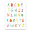 Lettre, monogrammes et nom Advja ABC