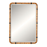 Club Drive Rectangle Solid Wood Mirror