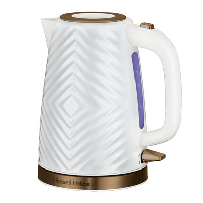 Russell Hobbs Groove 1.7L Textured Plastic Electric Kettle