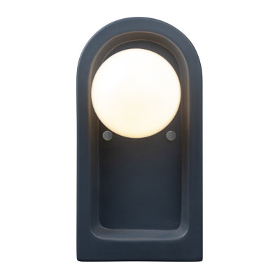 Rosalino Single Light Ceramic Dimmable Flush Mounted Sconce
