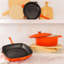 Batterie de cuisine en fonte 4 pièces BergHOFF Neo avec poêle à frire, poêle à griller et Four hollandais couvert-77300548