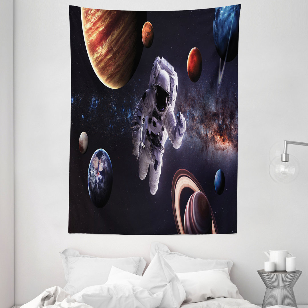 Wandbehang Astronaut im All