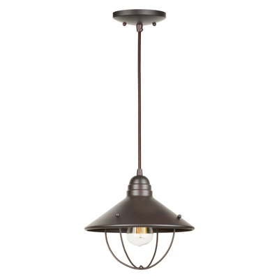 Tina 1 - Light Antique Bronze Single Pendant