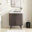 Meuble-lavabo sur pied simple 30 po avec plateau en quartz Blakely-92320018-92320019