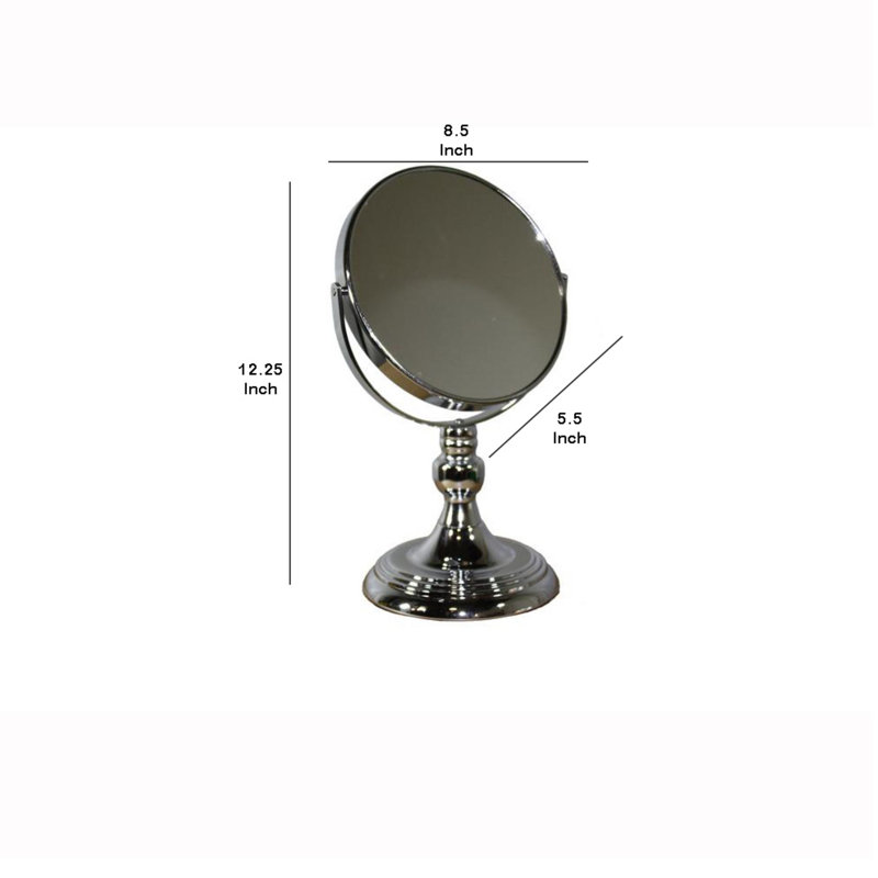 Miroir grossissant / grossissant en métal