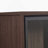 51.2'' Tall Lighted Display Cabinet With Tempered Glass Door, Metal Legs, LED Curio Cabinet, Modern Minimalist Style, For Living Room, Office, Study, Walnut-1752171722