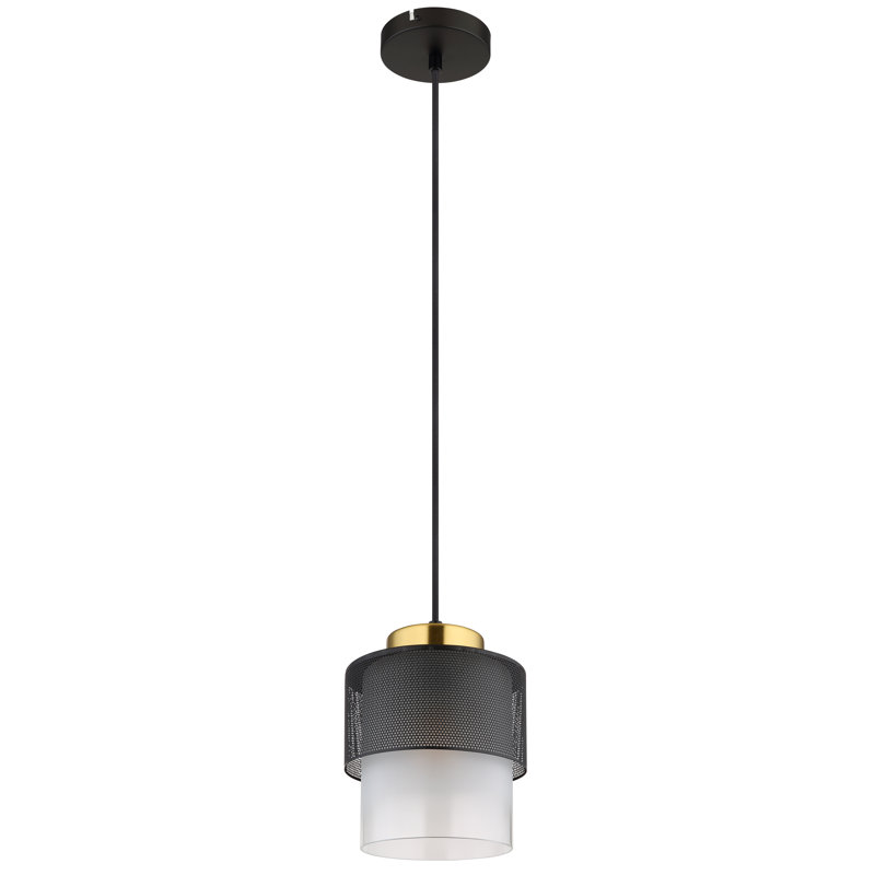 1 - Light Matte Black Pendant