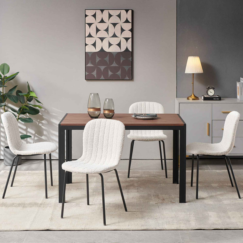 4 - Person Four Leg Base Dining Set
