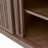 Contemporary Walnut Wood Media Cabinet / Solid Walnut