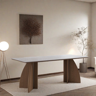 Modern simple style rectangular dining table
