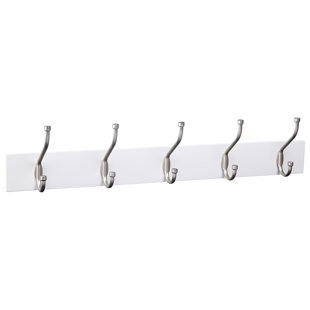 Rectangular Farmhouse Wall-Mounted Coat Rack