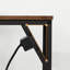 C Table End Table with Built-In Outlets