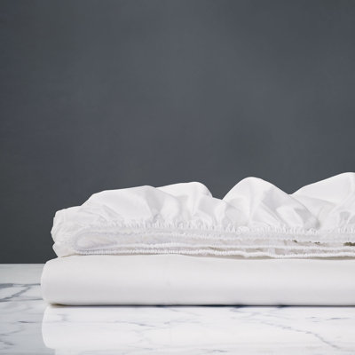 Nuvola Luxe Egyptian Cotton Sateen Fitted Sheet