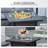 Bulhary Square Steel Propane Smokeless Fire Pit Table with Hidden Fuel Tank