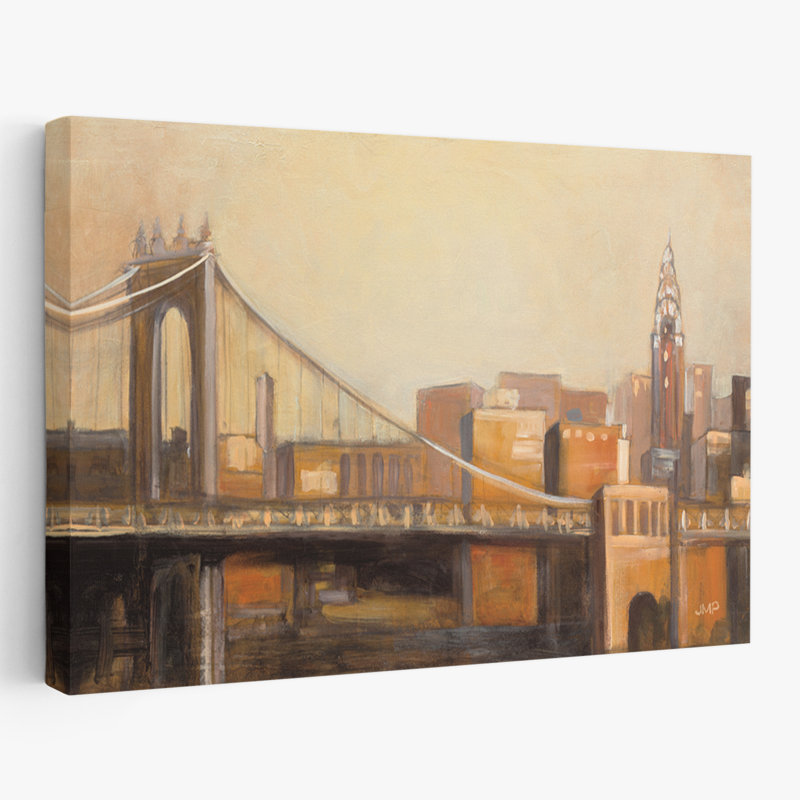 Contemporain et industriel NYC Dawn Crop, H 24 po x l 16 po