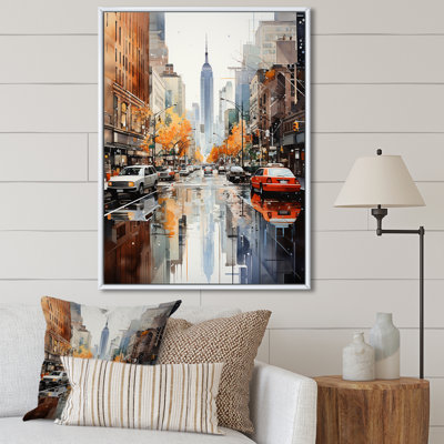 Collage sur toile Mauree New York