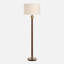 Lampe sur pied en chêne foncé Cateno