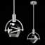 Luminaire suspendu en cristal pour îlot de cuisine à DEL Margoth-31554265