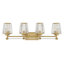  Luminaire de salle de bain 4 lumières Garnet en laiton chaud-119771885-119771886-119771889