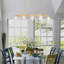 Lustre en cristal pour salle à manger