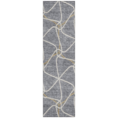  Aleg Area Rug with Non-Slip Backing