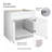 Design House Brookings Unassembled Shaker Sink Base Kitchen Cabinet, White-347499571