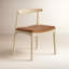 Chaise d'appoint rembourrée en cuir Ardo-1150751149-1150751150