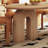 Modern solid wood dining table