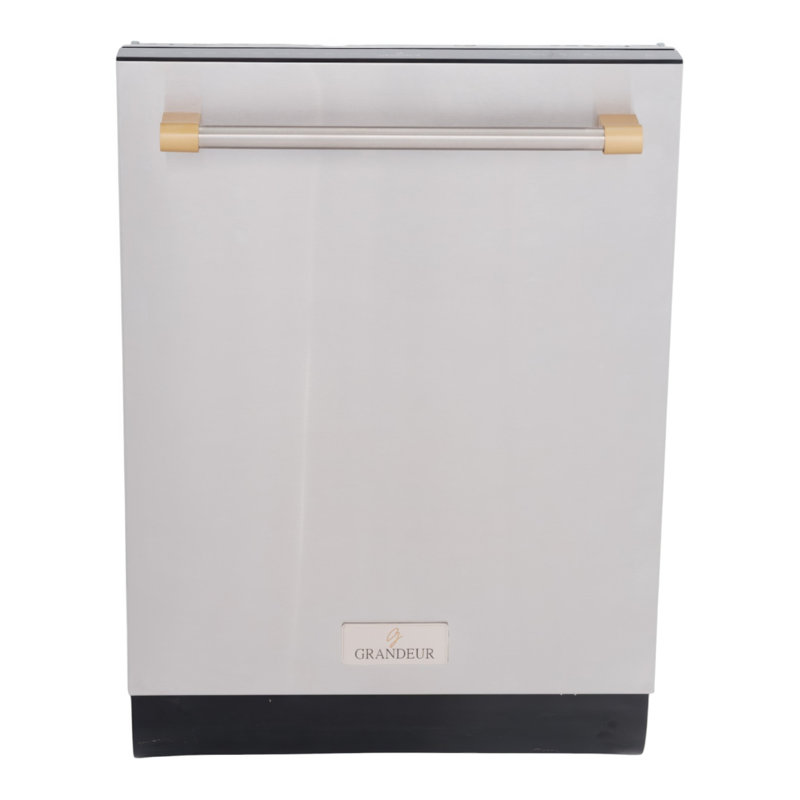 24" Built-in Stainless Tub 8 Cycle Dishwasher